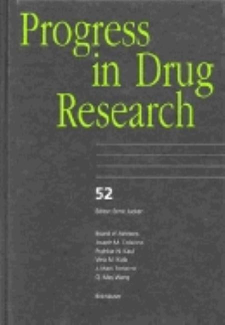 Progress in Drug Research 52 by Jucker, Ernest