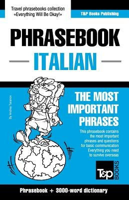 English-Italian phrasebook and 3000-word topical vocabulary by Taranov, Andrey