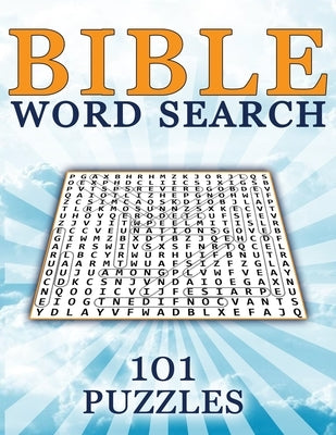Bible Word Search 101 Puzzles: Large Print by Mania, Word Game