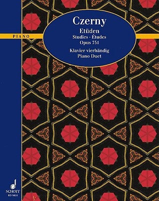 Etudes Op. 751 by Czerny, Carl
