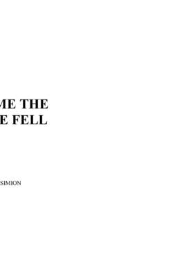 The Time the Silence Fell by Simion, Eduard