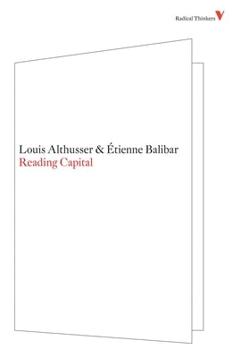 Reading Capital by Althusser, Louis