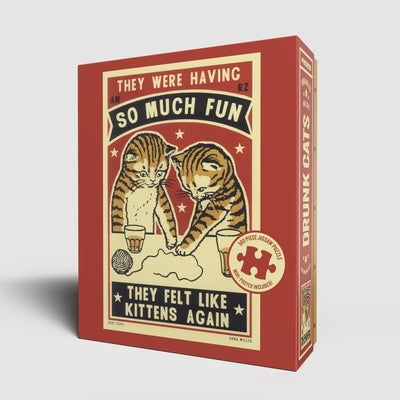 Kittens Again: 500 Piece Jigsaw Puzzle by Arna Miller & Ravi Zupa by Miller, Arna
