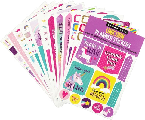 Essentials Unicorns Planner Stickers by Peter Pauper Press Inc