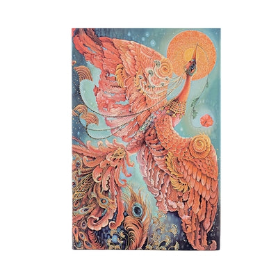 Firebird Mini Lined Hardcover Journal, 176pg, 85gsm by Paperblanks (Birds of Happiness): Firebird Birds of Happiness Mini Lined Hardcover J by Paperblanks