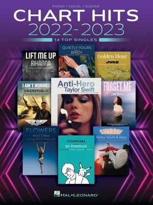 Chart Hits of 2022-2023 - Piano/Vocal/Guitar Songbook by 