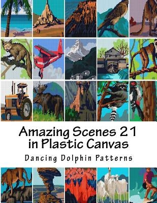 Amazing Scenes 21: In Plastic Canvas by Patterns, Dancing Dolphin