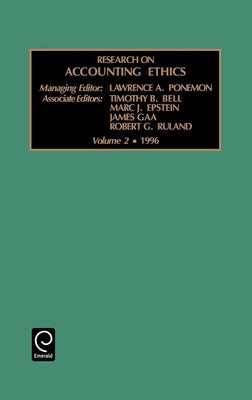 Research on Accounting Ethics by Poneman, Lawrence A.