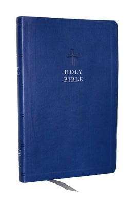 NKJV Holy Bible, Value Ultra Thinline, Blue Leathersoft, Red Letter, Comfort Print by Thomas Nelson