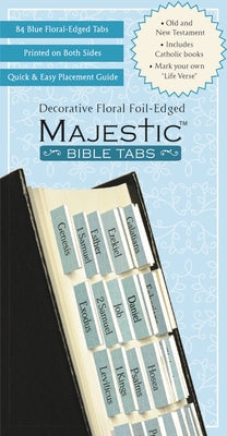 Majestic Floral-Edged Bible Tabs by Claire, Ellie