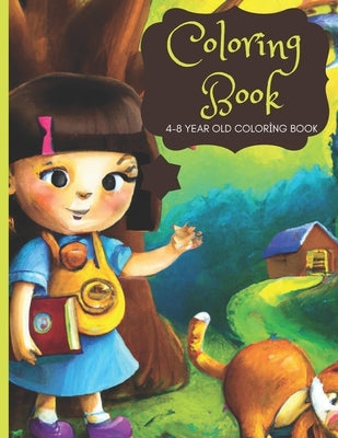 Coloring Book: Cute Designs for Kids Coloring cute characters for 4 to 8 years old-2023 New Series by Look, Lucy