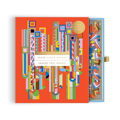 Frank Lloyd Wright Saguaro Cactus & Forms 750 Piece Shaped Foil Puzzle by Wright, Frank Lloyd