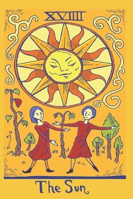 Distressed Tarot Card of The Sun by The Sun