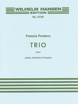 Trio for Piano, Oboe and Bassoon by Poulenc, Francis