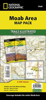 Moab Area [Map Pack Bundle] by National Geographic Maps