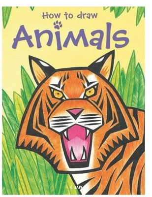 how to draw animals: coloring book for kids 2-9 years old by Edition, Jake