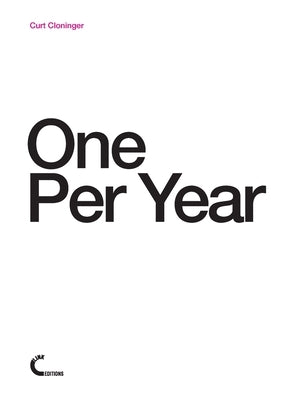 One Per Year by Cloninger, Curt