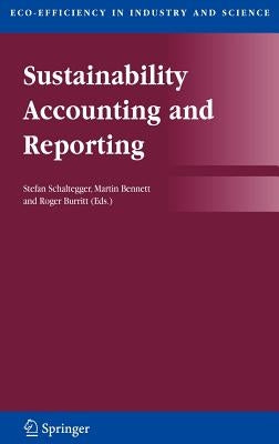 Sustainability Accounting and Reporting by Schaltegger, Stefan