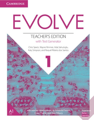 Evolve Level 1 Teacher's Edition with Test Generator by Speck, Chris