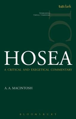 Hosea (ICC) by Macintosh, A. A.
