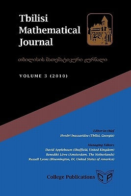 Tbilisi Mathematical Journal Volume 3 (2010) by Inassaridze, Hvedri