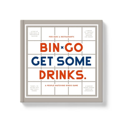 Bin-Go Get a Few Drinks Bingo Book by Brass Monkey, Brass