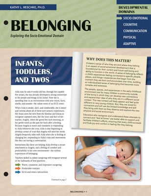 Belonging: Exploring the Socio-Emotional Domain by Reschke, Kathy L.