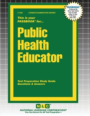 Public Health Educator by Passbooks