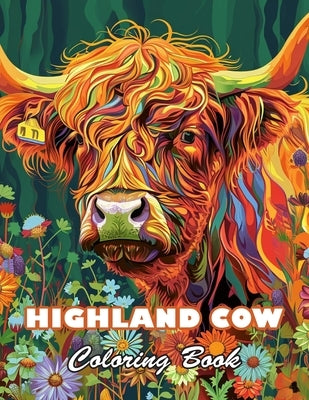 Highland Cow Coloring Book: 100+ High-quality Illustrations for All Ages by Johnson, Amanda