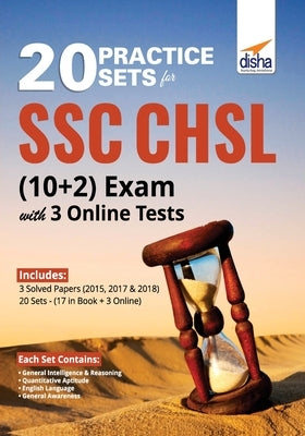 20 Practice Sets for SSC CHSL (10 + 2) Exam with 3 Online Tests by Disha Experts