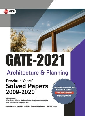 Gate 2021 Architecture & Planning Previous Years' Solved Papers by Ar Jain, Jinisha