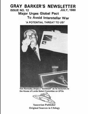 Gray Barker's Newsletter No. 12 (July) 1980 by Barker, Gray
