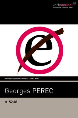 A Void by Perec, Georges