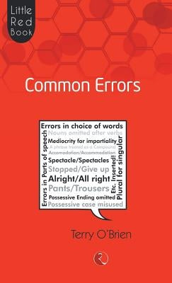 Little Red Book Of Common Errors by O'Brien, Terry