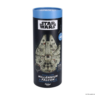 Star Wars Millennium Falcon Jigsaw Puzzle and Trivia: 1000 Pieces by Ridley's Games