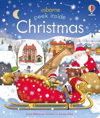 Peek Inside Christmas by Milbourne, Anna