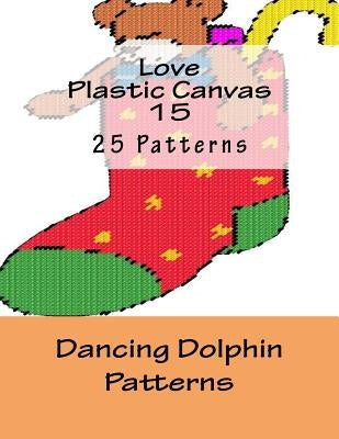 Love Plastic Canvas 15 by Patterns, Dancing Dolphin