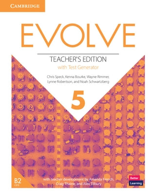 Evolve Level 5 Teacher's Edition with Test Generator by Speck, Chris