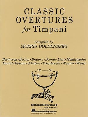 Classic Overtures for Timpani by Goldenberg, Morris