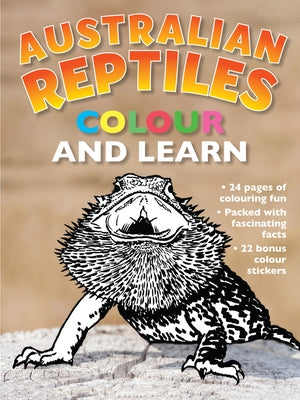 Australian Reptiles-Color and Learn: Colour and Learn by New Holland Publishers