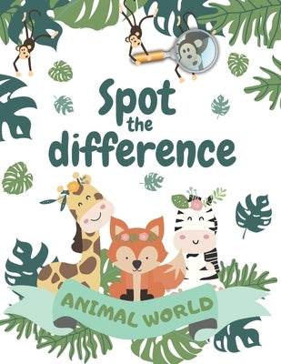 Spot the difference: Look and find whats different between two pictures in the animal world. by Éducation, Pixa