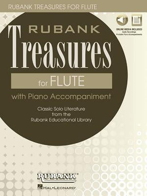 Rubank Treasures for Flute: Book with Online Audio (Stream or Download) by Voxman, H.