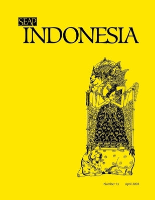 Indonesia Journal: October 2001 by Anderson, Benedict R. O'g