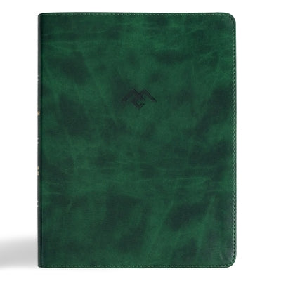 CSB Men of Character Bible, Revised and Updated, Forest Leathertouch by Csb Bibles by Holman