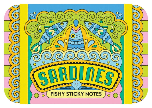 Sardines Fishy Sticky Notes by Chronicle Books