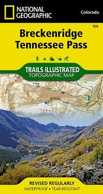 Breckenridge, Tennessee Pass Map by National Geographic Maps