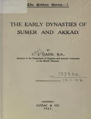 The Early Dynasties of Sumer and Akkad by Stewart Sr, David Grant