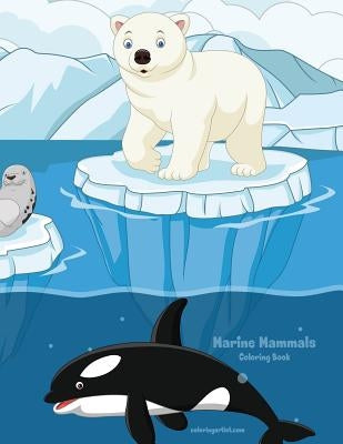 Marine Mammals Coloring Book 1 by Snels, Nick