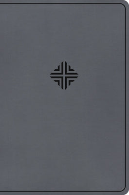 CSB Large Print Thinline Bible, Value Edition, Charcoal Leathertouch by Csb Bibles by Holman