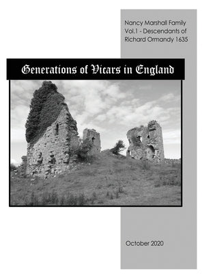 Generations of Vicars in England by Tieman, Michael